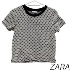 ZARA Trafaluc Fall Winterジャガード 幾何学トップス