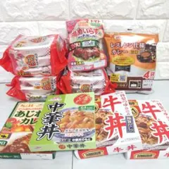 食品 詰め合わせ レトルト パックご飯 中華丼 牛丼 まとめ売り カレー 格安のサムネイル