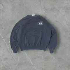 90s Hanes メキシコ製 スウェット ワンポイントロゴ 企業ロゴ サイズL