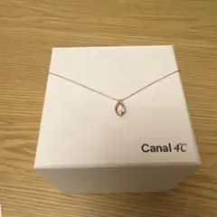 Canal 4℃ ドロップモチーフ ネックレス