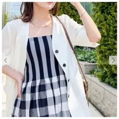 NOLLEY'S ウォッシャブル高機能半袖ジャケットのサムネイル
