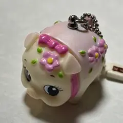 ももぶた サンエックス 振り向き フィギュア キーホルダー 平成 レトロ