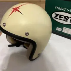 新品・希少】TEXACOジェットヘルメットHTX-07 Mサイズホワイト当時物 