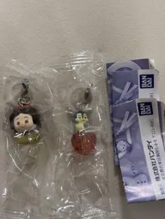 ディズニープリンセス めじるしアクセサリーの白雪姫と小鳥とりんごの2種セット