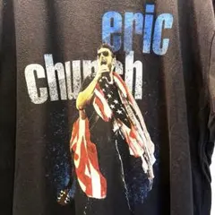 クラプトンERIC CHURCH バンドTシャツ XL ブラックのサムネイル