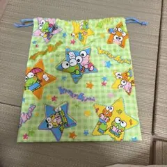 ケロッピ　体操服袋　巾着