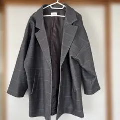 LOWRYS FARM チェック柄テーラードジャケット