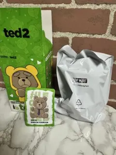 【新品未使用】POPMART ted2 ボウタイベア