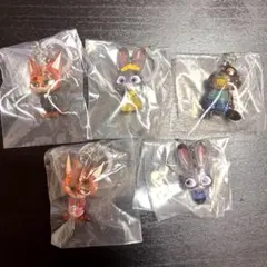 ズートピア2 めじるしアクセサリー 全５種コンプリートセット