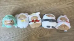 すみっコぐらし てのりぬいぐるみ とんかつセット