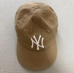 NEW ERA ベビー NYロゴ ベージュキャップ 9TWENTY