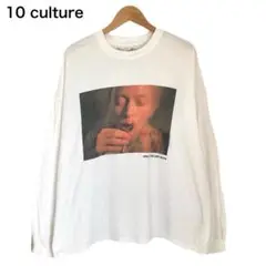 10 Culture　ジム・ジャームッシュ　Tシャツ　長袖　ロンT　プリント　M