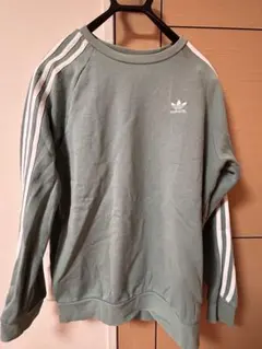 adidas グリーン トレーナー XL