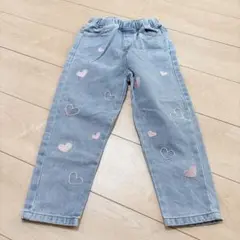 SHEIN ハート刺繍 長ズボン 6Y