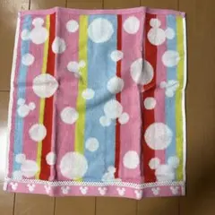 ミッキーマウス ハンドタオル 37x34cm