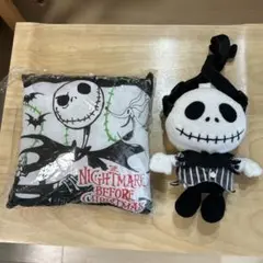 お値下げします ナイトメア　ミニクッション（新品）と携帯ケース（使用感ありあり）
