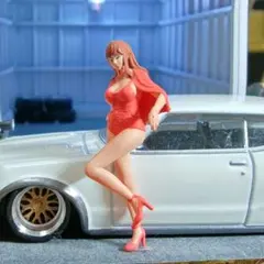 1/64美脚ガール精密フィギュア トミカ、ホットウィール