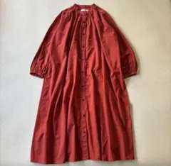 【美品】アーバンリサーチサニーレーベル コットンギャザーシャツワンピース