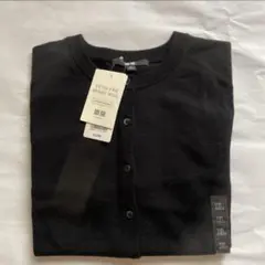 新品未使用ユニクロ カーディガン黒 XL