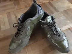 ラコステ LACOSTE スニーカー 24.5㎝ ユーズド