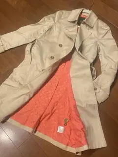COACH ベージュ ダブルブレスト トレンチコート　XS