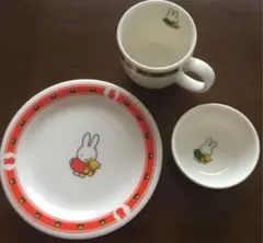 子ども 食器 ミッフィ 3点セット