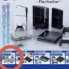 【新品未使用】PlayStation 初代 モデル ガチャガチャ ミニチュア