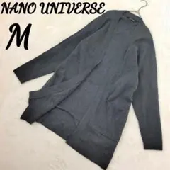ナノユニバース カーディガン M ロングカーディガン 体型カバーのサムネイル