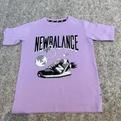New Balance ニューバランス　Tシャツ パープル 130cm キッズのサムネイル