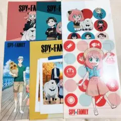 【新品】スパイファミリー クリアファイル　 6枚セット　アーニャ　ヨル　ロイド