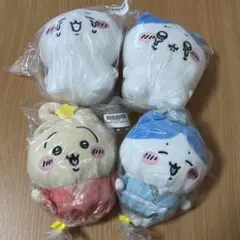 ちいかわ　ぬいぐるみ　4体セット