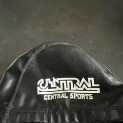 CENTRAL SPORTS 水泳帽 黒　Mサイズ