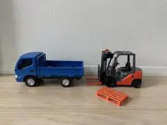 トヨタ トラックとフォークリフトセットのサムネイル
