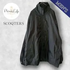 良品【SCOQTERS】トラックジャケット ジャンパー フルジップ 軽量 L