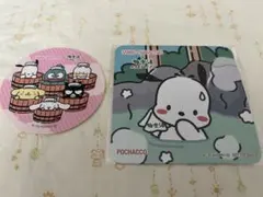 ポチャッコ　コースター　極楽湯　サンリオ　サンリオキャラクターズ