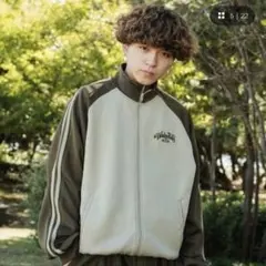 WudgeBoyトラックジャケットカーキLサイズのサムネイル