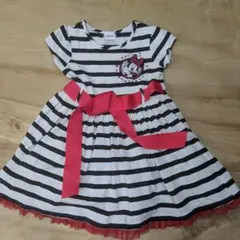 ミニーマウス　ワンピース　100cm