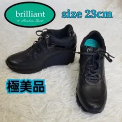 ブリリアント／ホーキンススポーツ／ヒールスニーカー／厚底脚長効果／ウェッジソール
