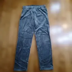 グレー フリース ワイドパンツ Lサイズ