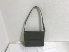 本物ブルックスブラザーズワンショルダーバッグビジネスハンドバックグレーのサムネイル