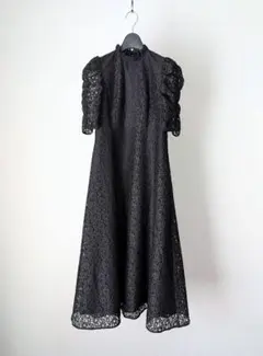 LOULOU WILLOUGHBY レースフレアーワンピース アルアバイル