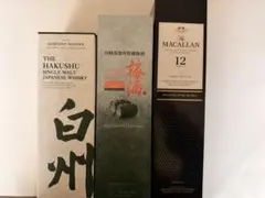 ⚠︎空箱！白州 山崎梅酒 ザ・マッカラン12年 3本セットのサムネイル