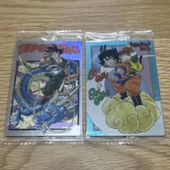 ドラゴンボール アドバンスパックカード 2枚セット 孫悟空 トランクス（幼年期） ドラゴンボール アドバンスパックカード 2枚セット 孫悟空 トランクス