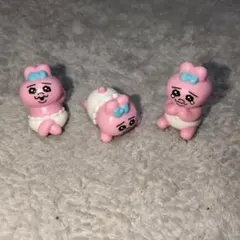 おぱんちゅうさぎ　キャラクター フィギュア 3体セット