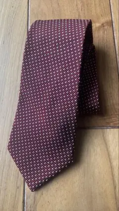 MEN’S BIGI ネクタイ　エンジのサムネイル