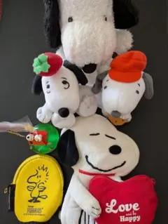 スヌーピーグッズ ぬいぐるみセット