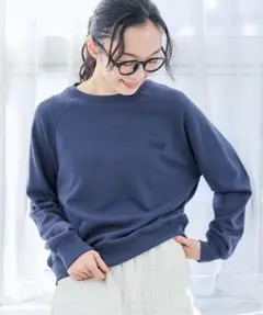 coen【PENNEYS（ぺニーズ）別注】ロゴ刺繍 裏毛ラグランスウェットのサムネイル