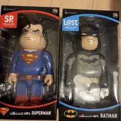 新品2体セット】ベアブリック 400% スパイダーマン バットマン - メルカリ