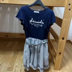 mezzo piano junior 半袖ワンピース L