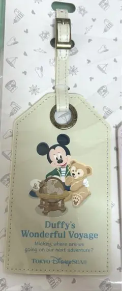 Duffy リュック+ラゲッジタグダッフィー❤️新品未使用❤️タグ付き ディズニー】日常使いに最高♪「ダッフィー新作バッグ系グッズ